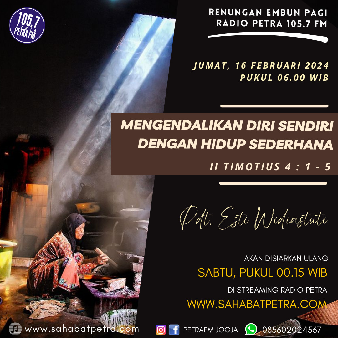 Embun Pagi - 16 FEBRUARI 2024