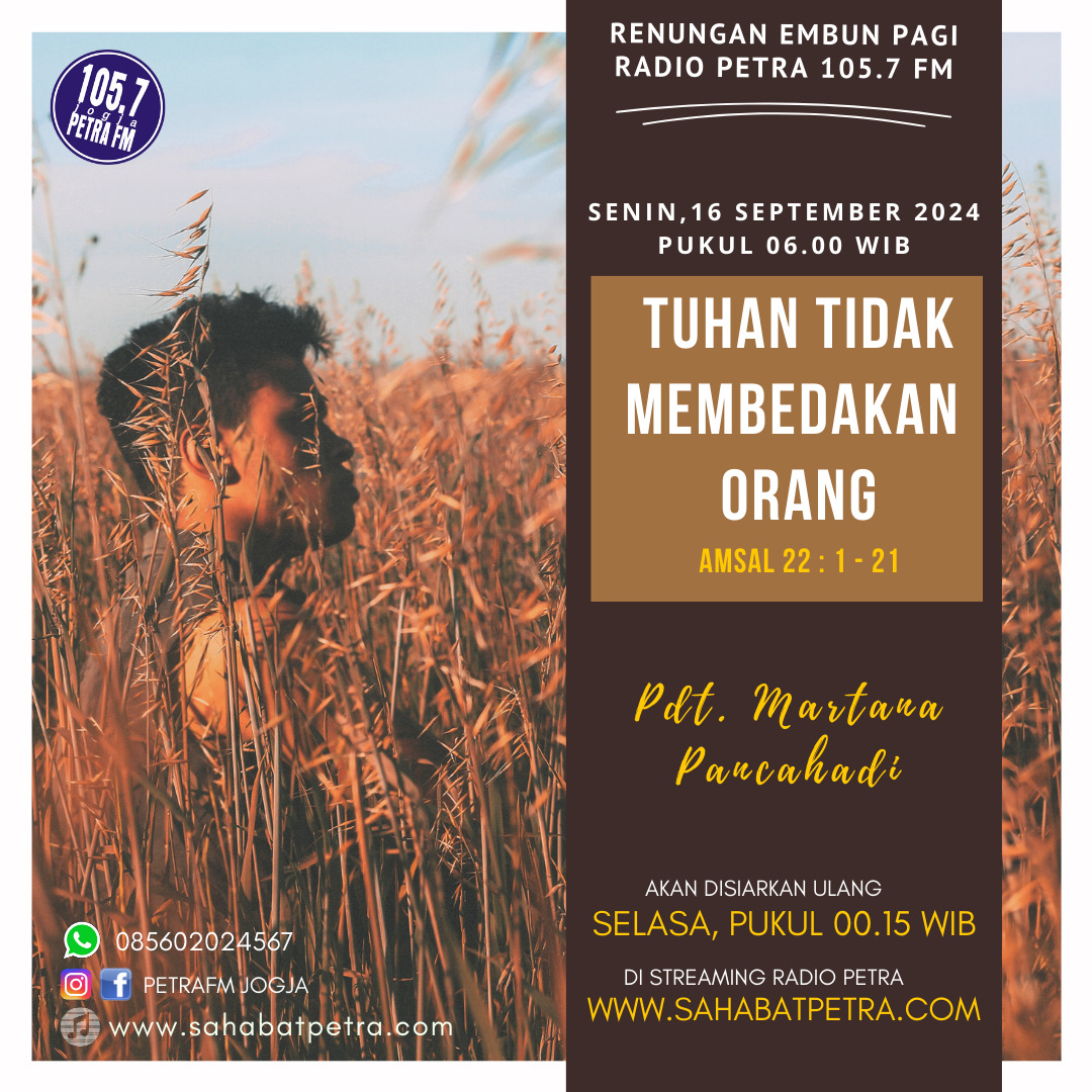Embun Pagi - 16 SEPTEMBER 2024
