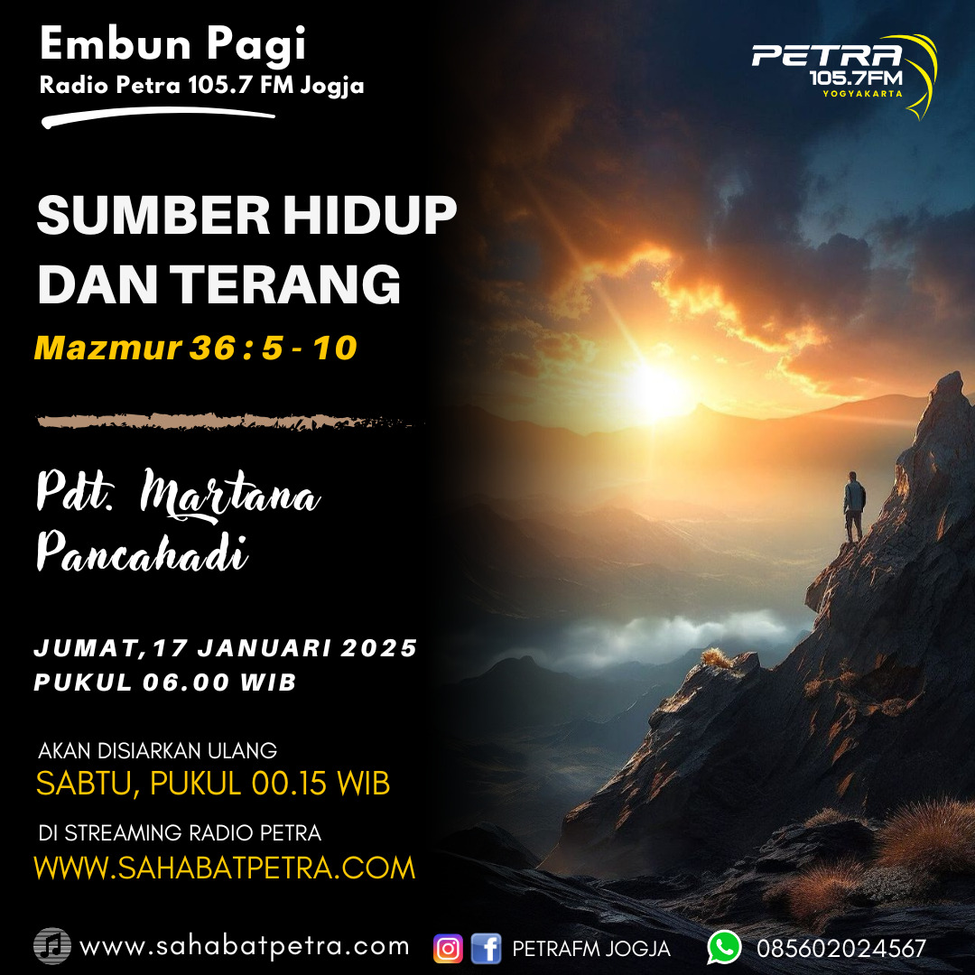 Embun Pagi - 17 JANUARI 2025