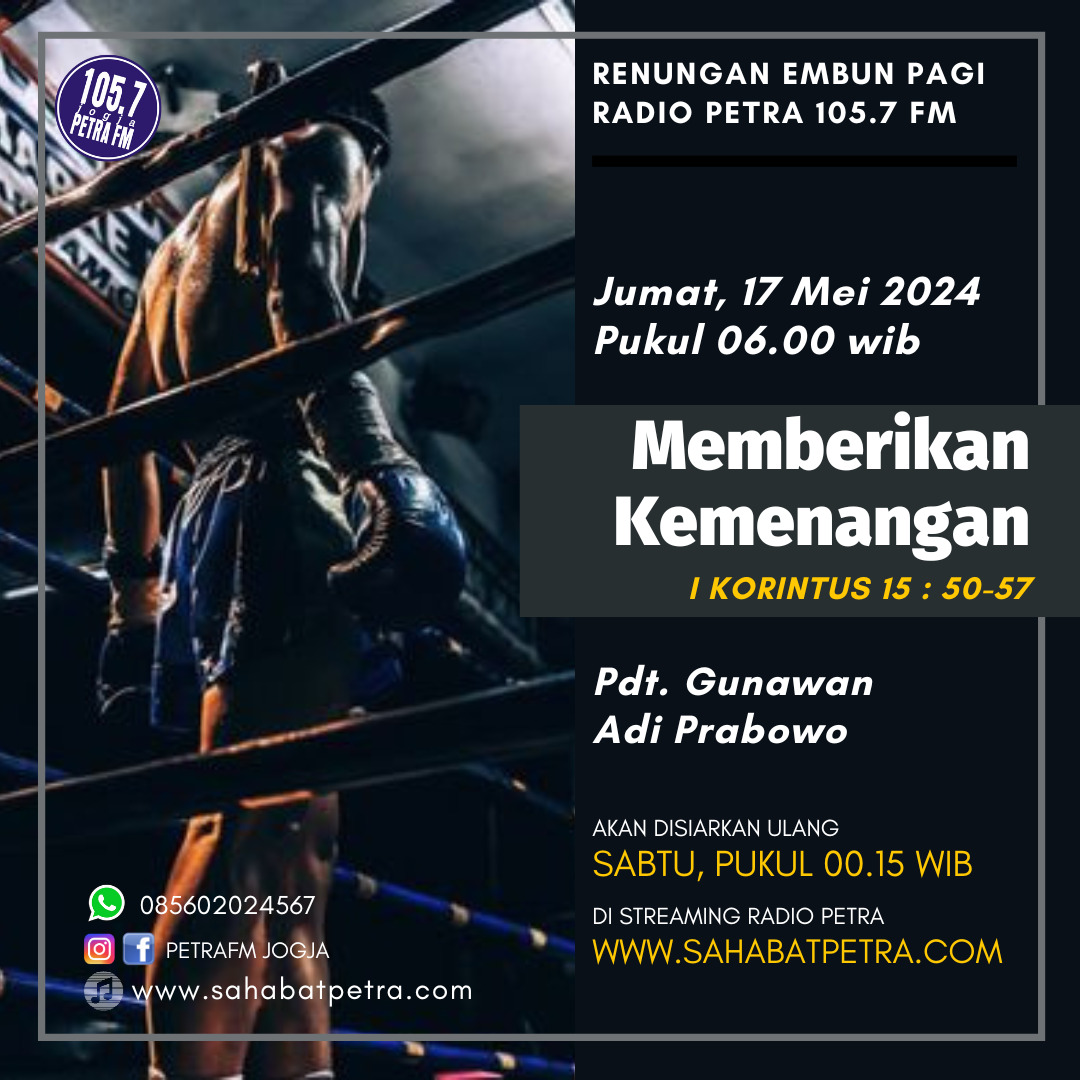 Embun Pagi - 17 MEI 2024