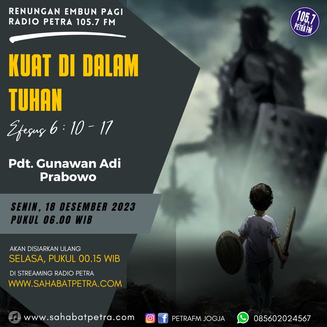 Embun Pagi - 18 DESEMBER 2023