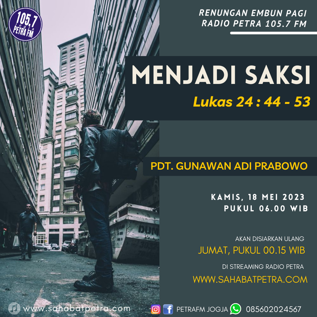 Embun Pagi - 18 MEI 2023