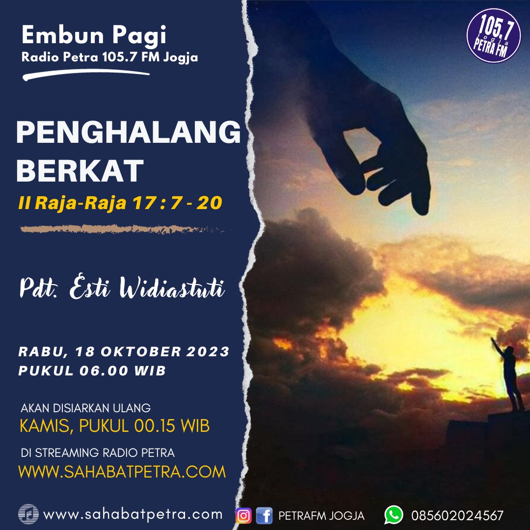 Embun Pagi - 18 OKTOBER 2023