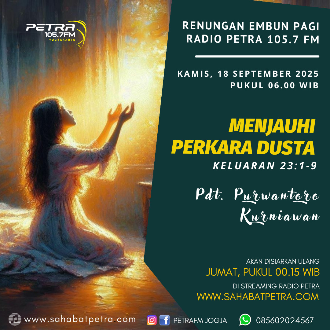 Embun Pagi - 18 SEPTEMBER 2025