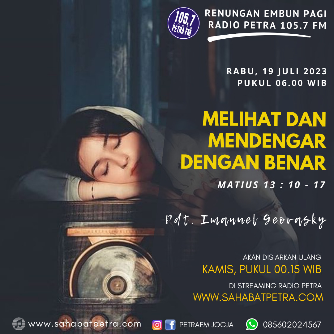 Embun Pagi - 19 JULI 2023