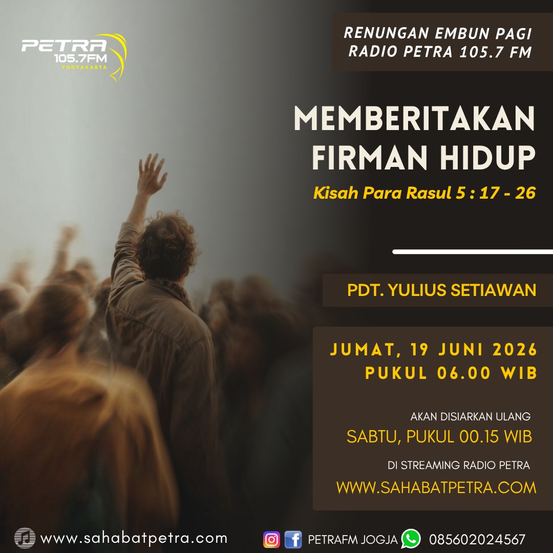 Embun Pagi - 19 JUNI 2026