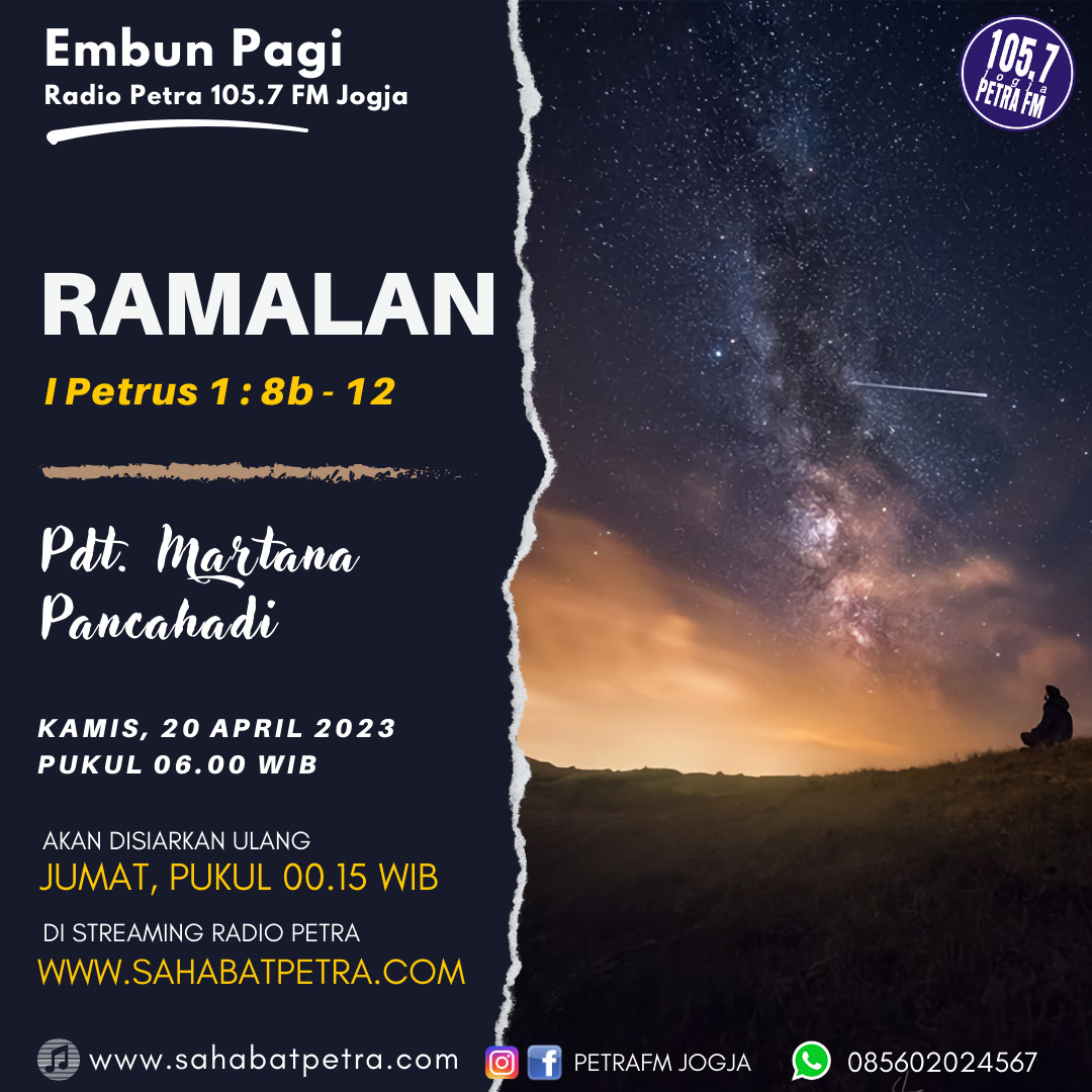 Embun Pagi - 20 APRIL 2023