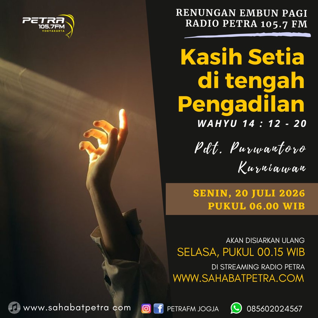 Embun Pagi - 20 JULI 2026