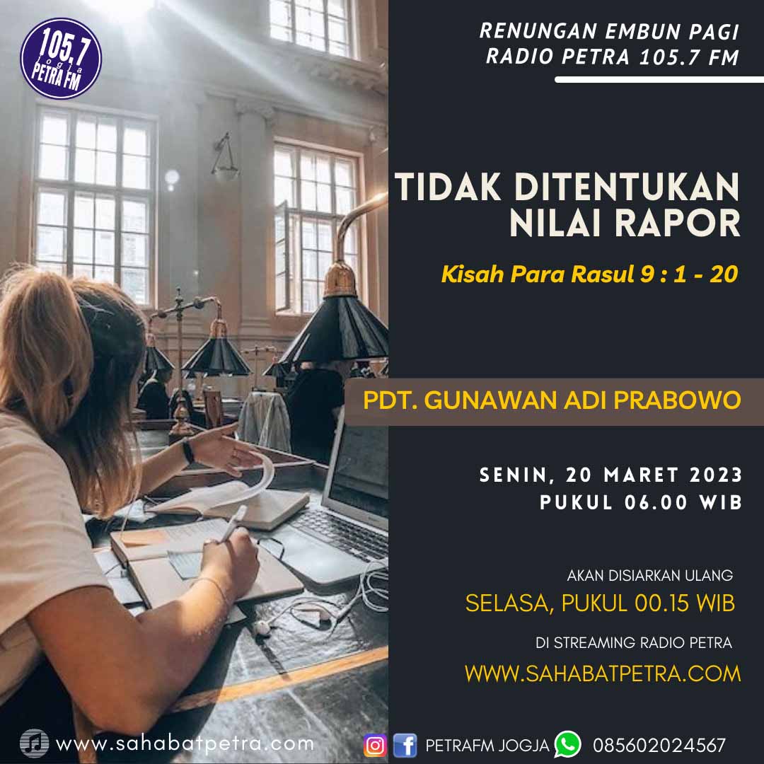Embun Pagi - 20 MARET 2023