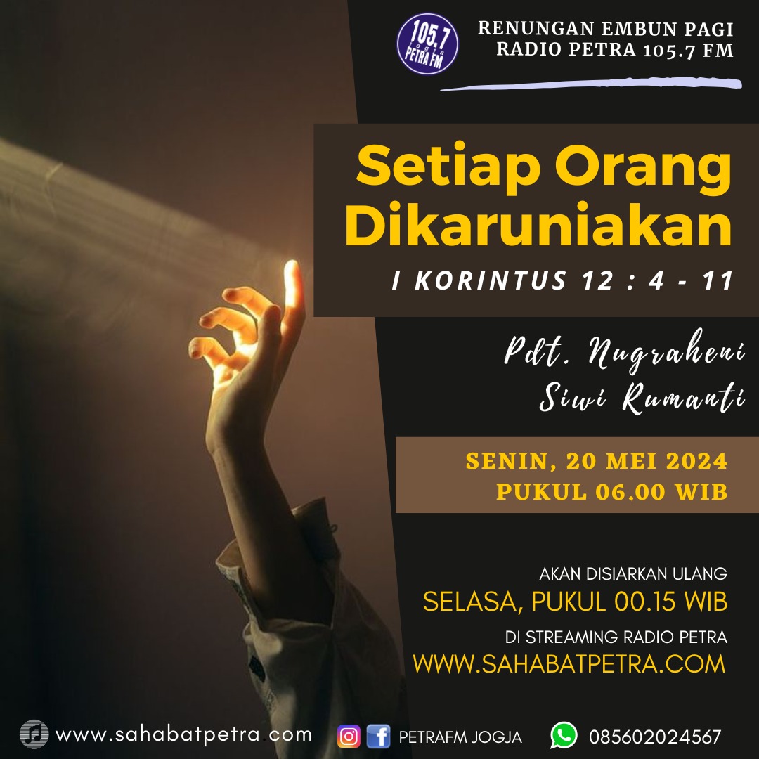 Embun Pagi - 20 MEI 2024