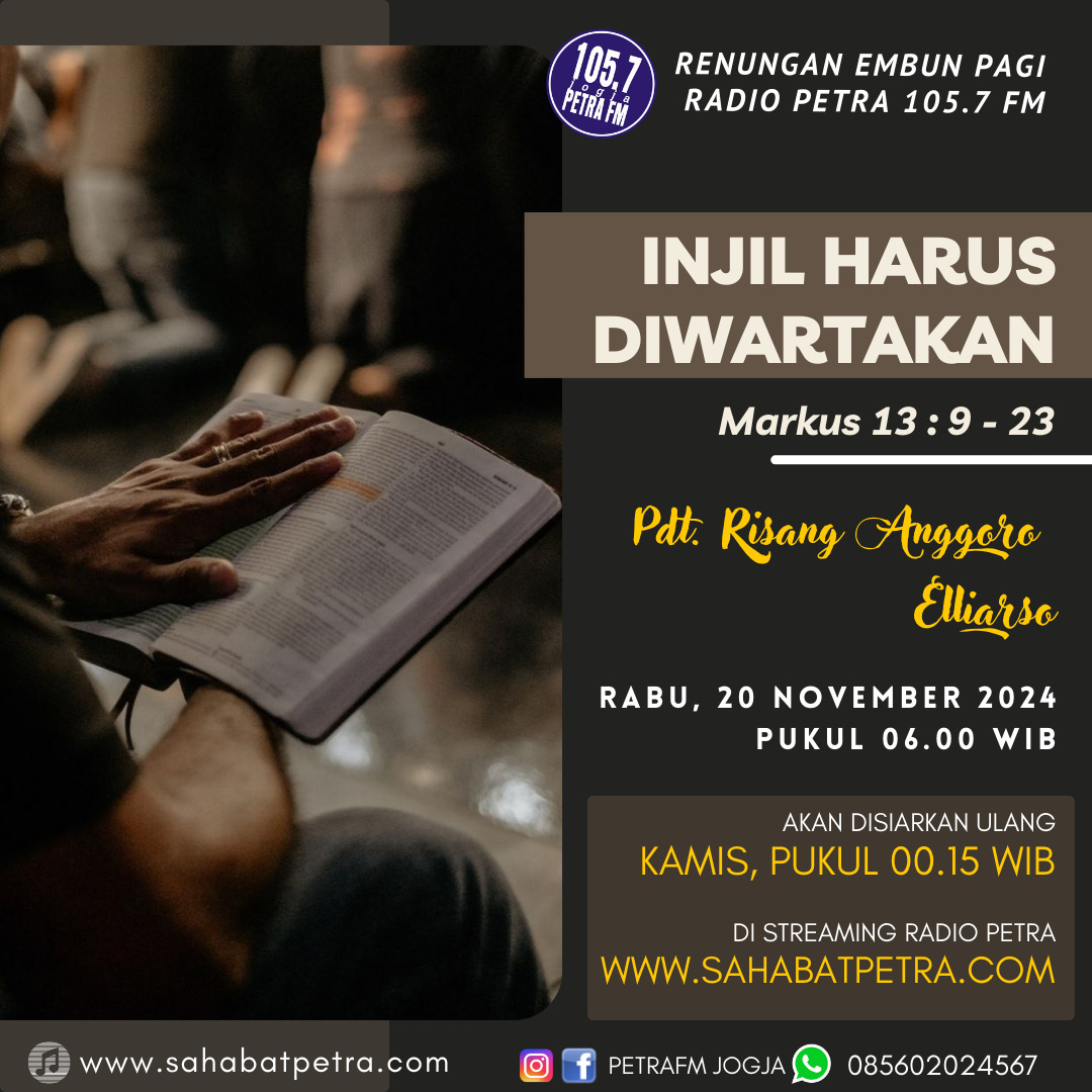 Embun Pagi - 20 NOVEMBER 2024