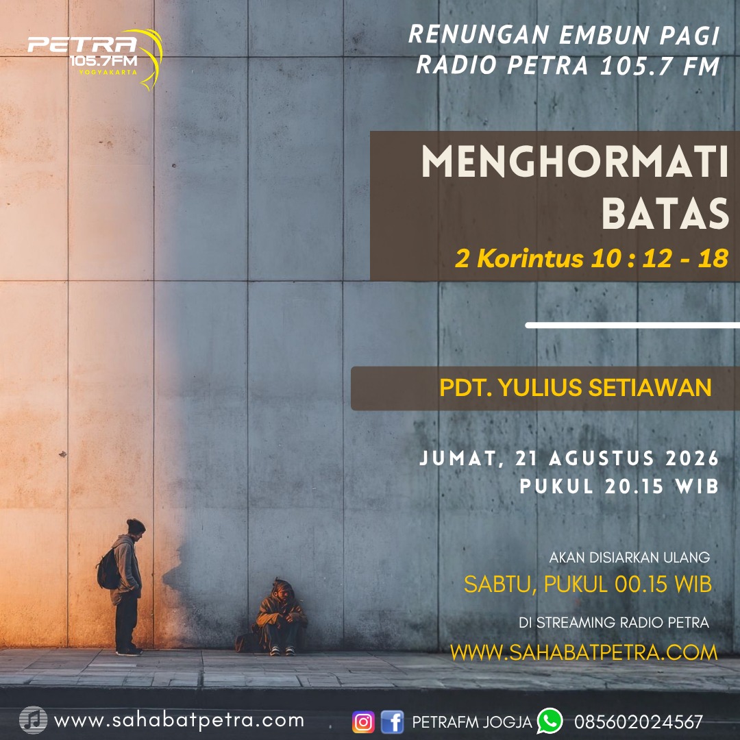 Embun Pagi - 21 AGUSTUS 2026