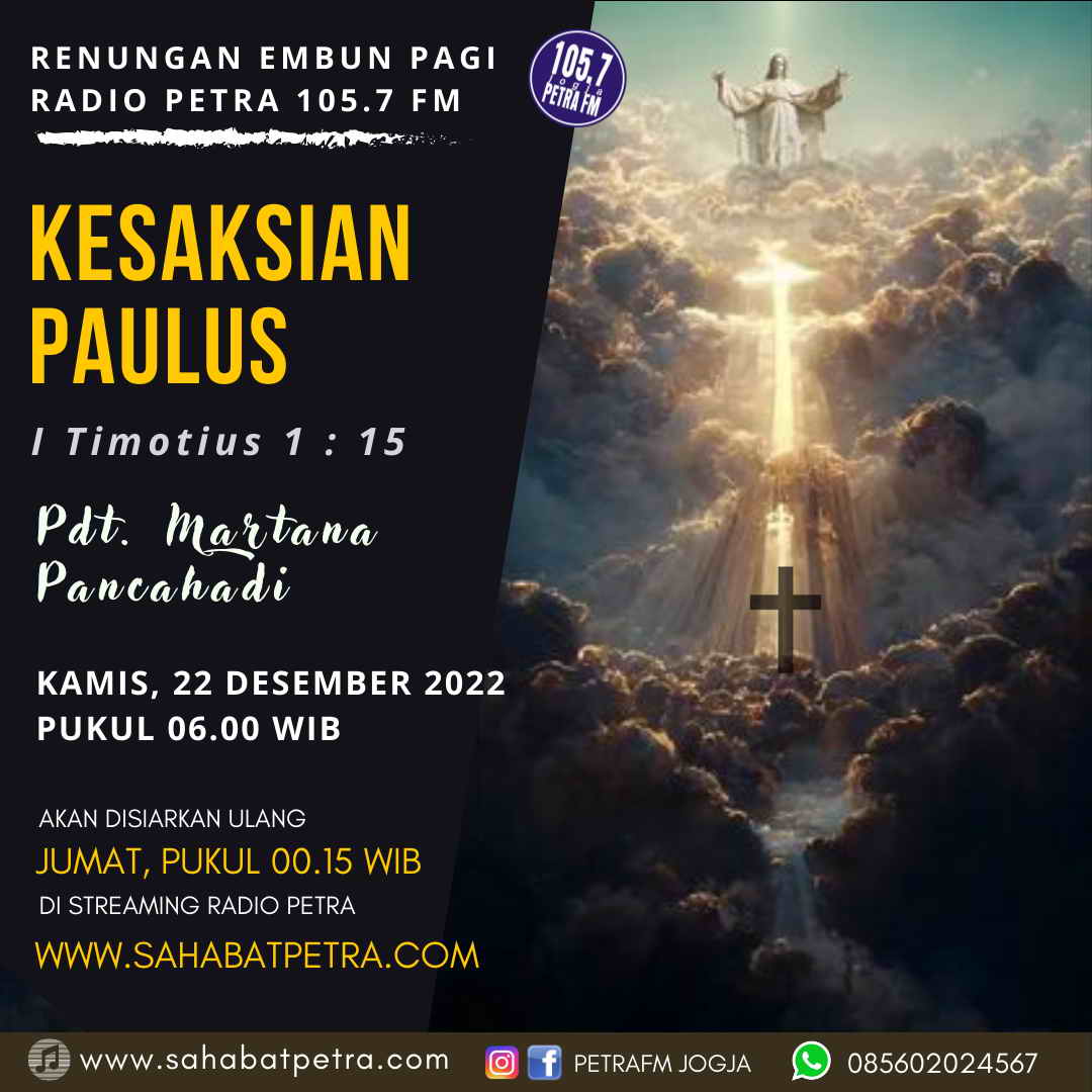 Embun Pagi - 22 DESEMBER 2022