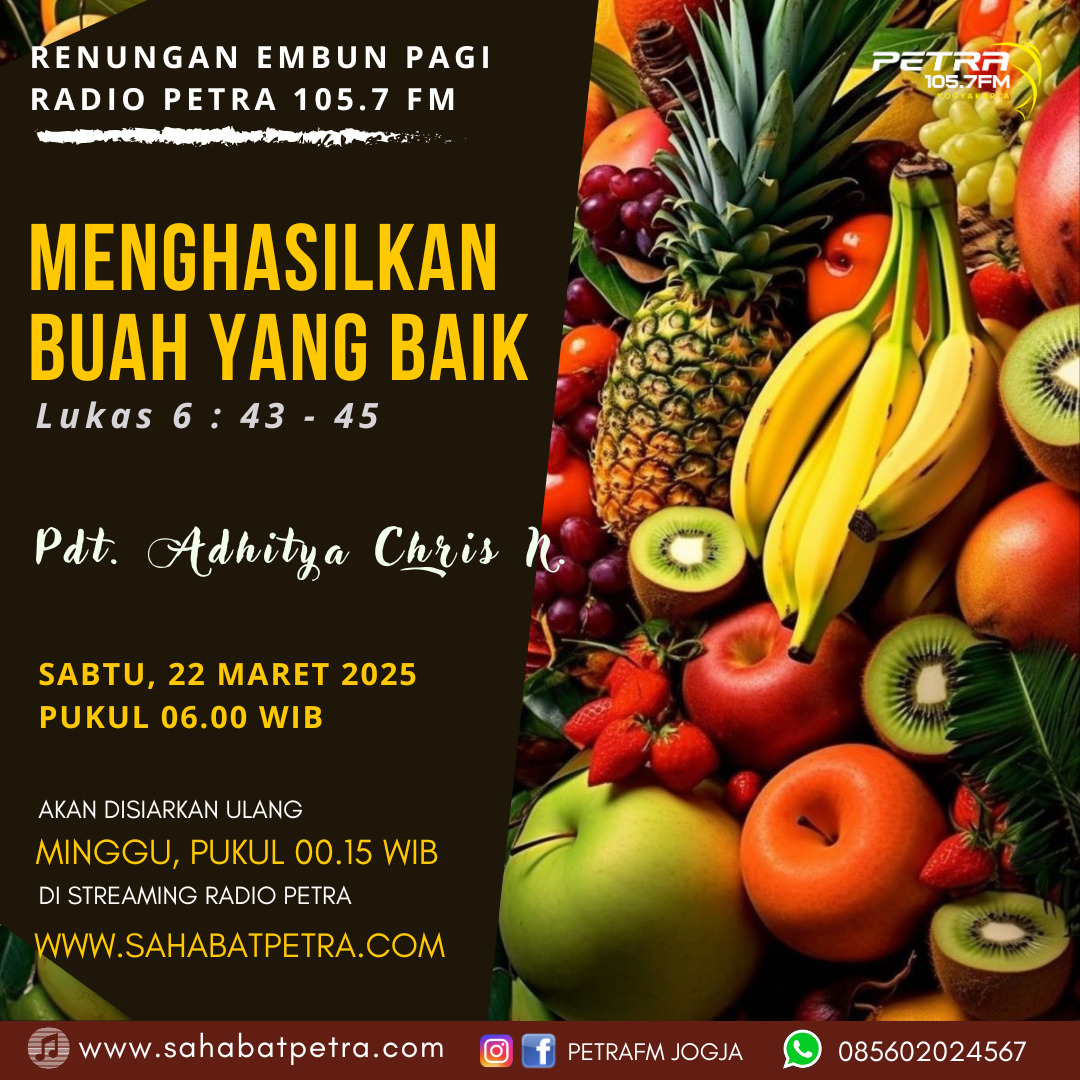 Embun Pagi - 22 MARET 2025