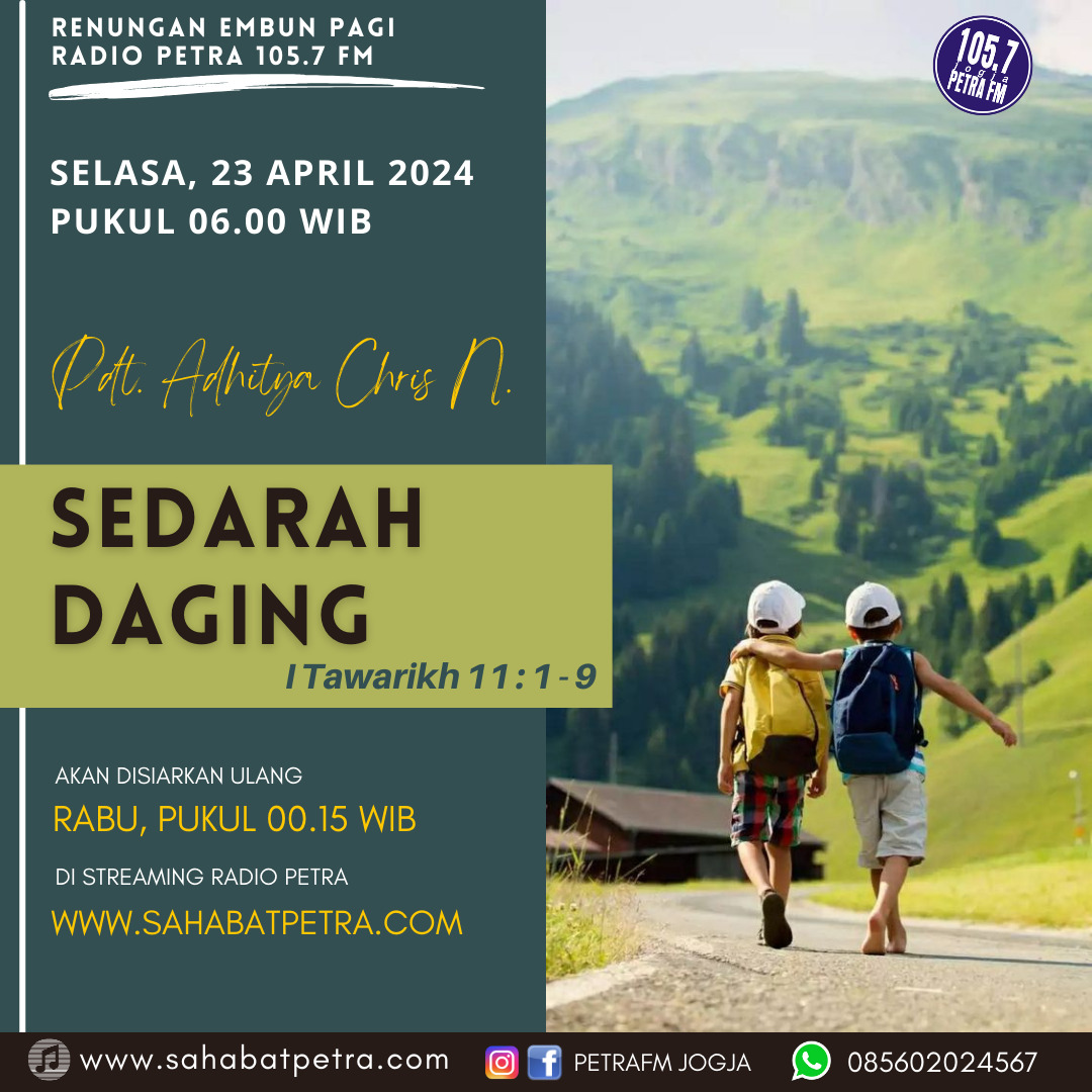 Embun Pagi - 23 APRIL 2024