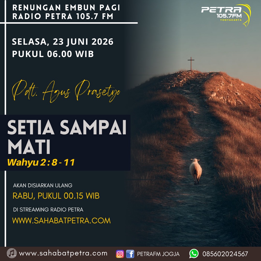 Embun Pagi - 23 JUNI 2026