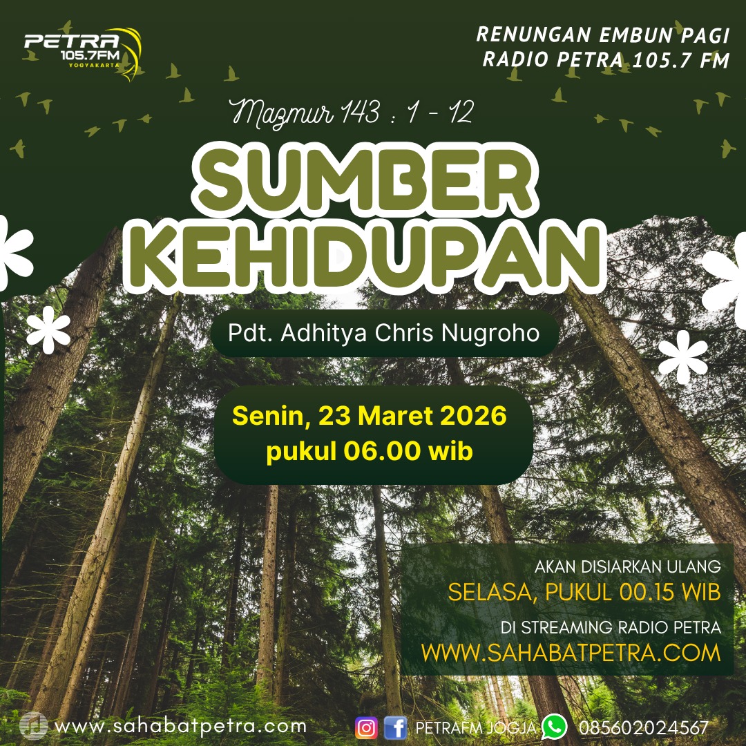 Embun Pagi - 23 MARET 2026