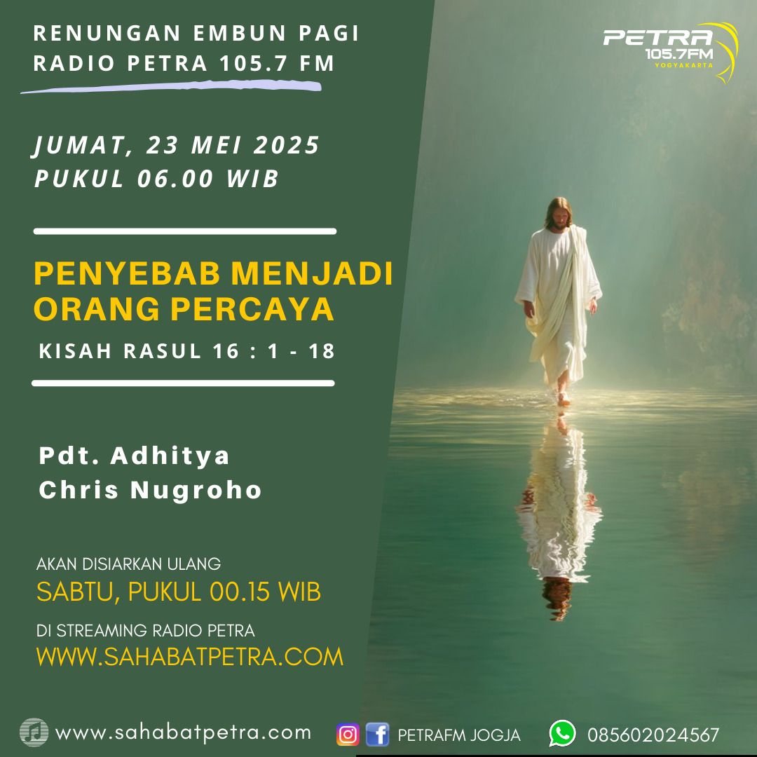 Embun Pagi - 23 MEI 2025