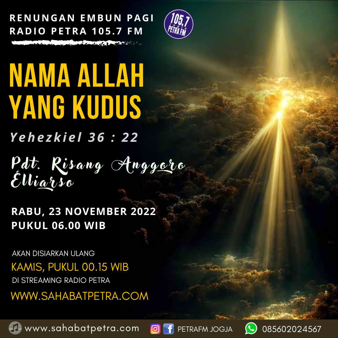 Embun Pagi - 23 NOVEMBER 2022