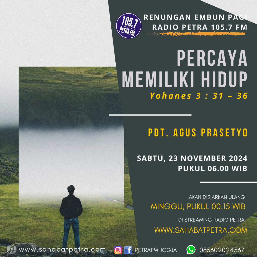 Embun Pagi - 23 NOVEMBER 2024