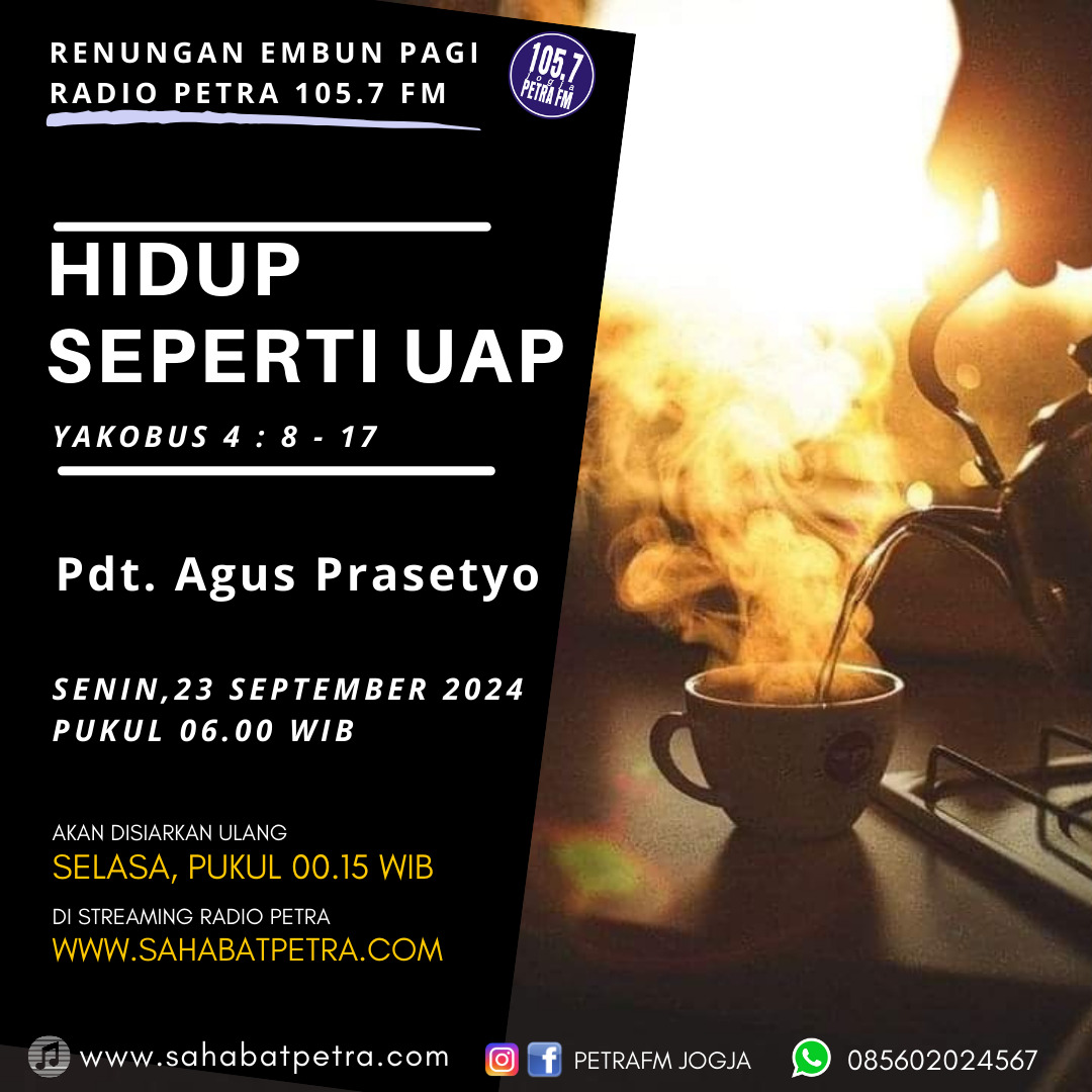 Embun Pagi - 23 SEPTEMBER 2024