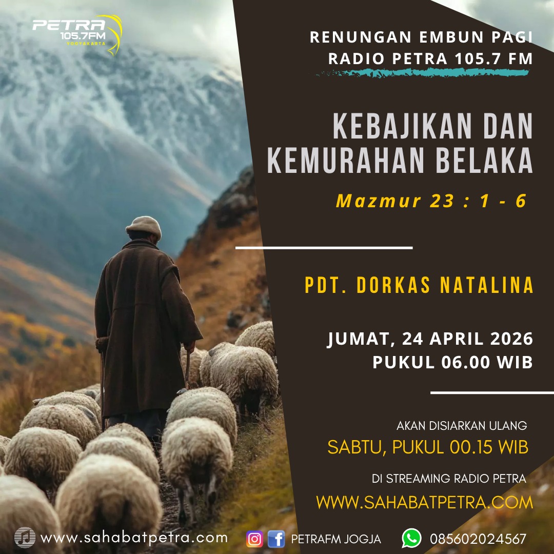 Embun Pagi - 24 APRIL 2026