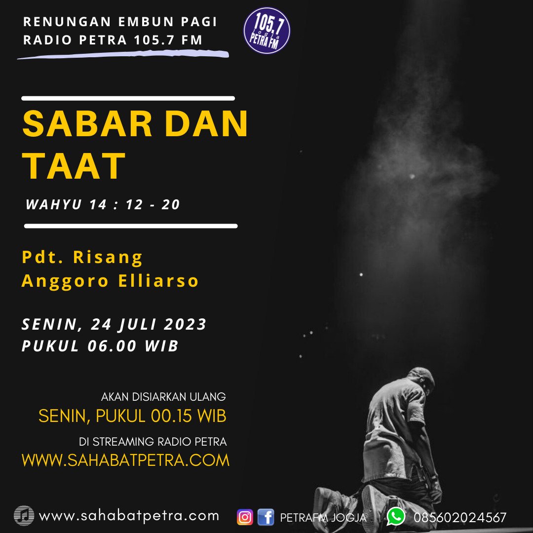 Embun Pagi - 24 JULI 2023