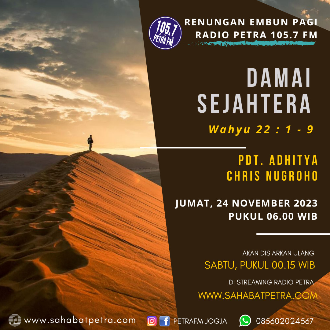 Embun Pagi - 24 NOVEMBER 2023