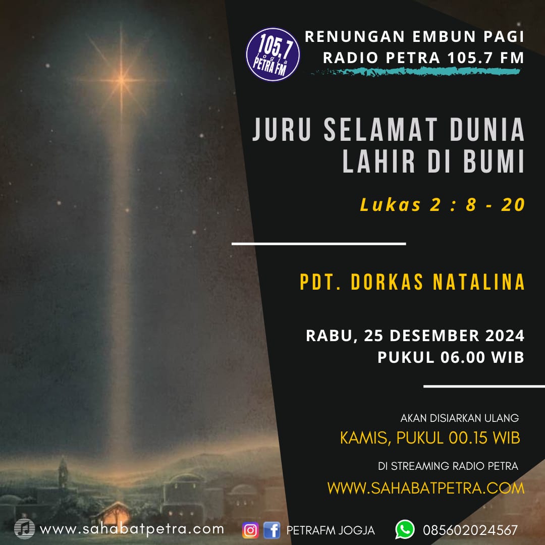Embun Pagi - 25 DESEMBER 2024