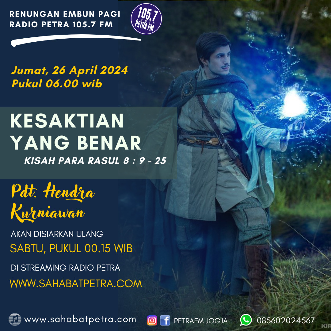 Embun Pagi - 26 APRIL 2024