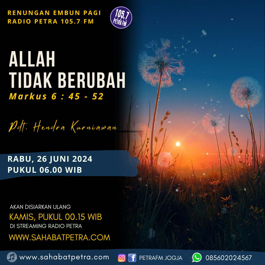 Embun Pagi - 26 JUNI 2024