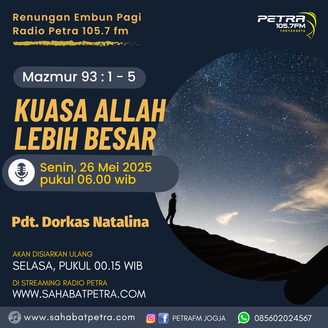 Embun Pagi - 26 MEI 2025