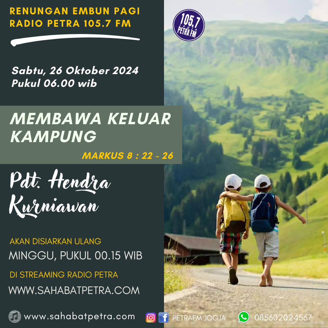 Embun Pagi - 26 OKTOBER 2024