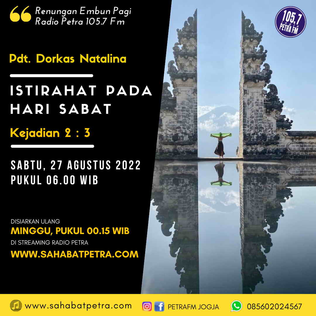 Embun Pagi - 27 AGUSTUS 2022