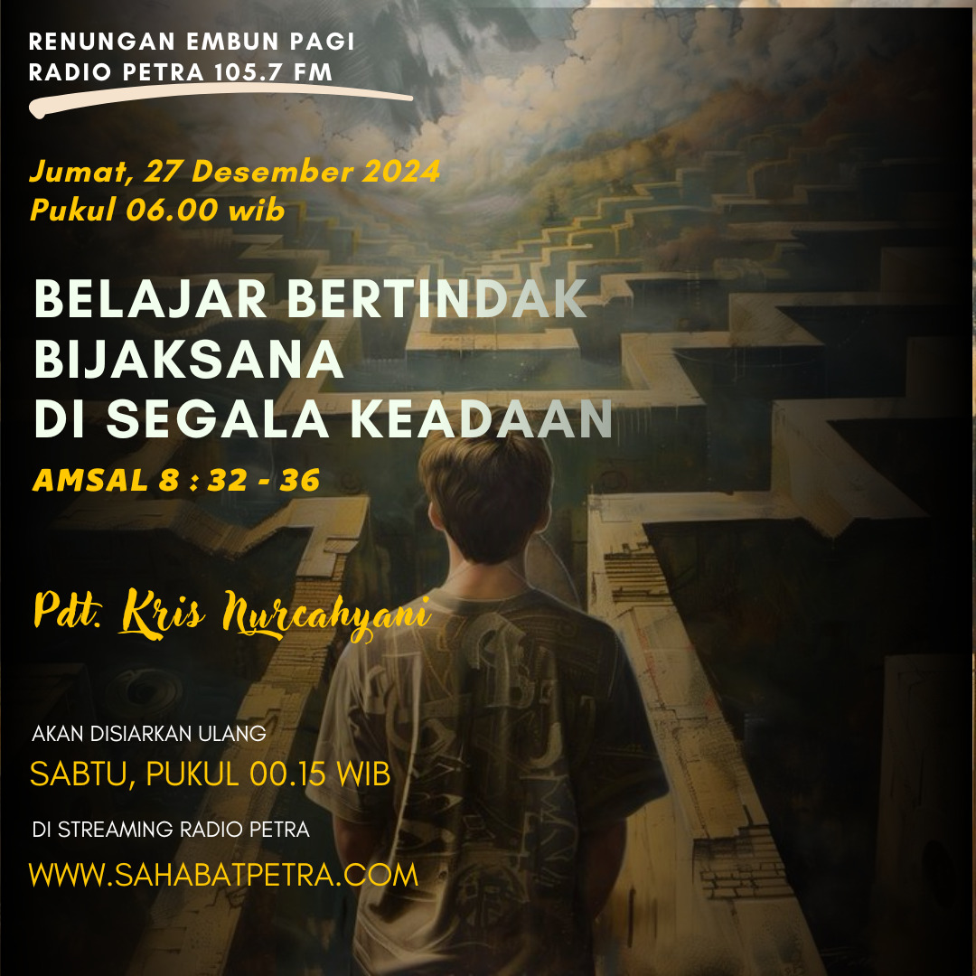 Embun Pagi - 27 DESEMBER 2024