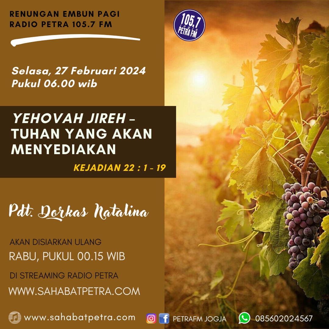 Embun Pagi - 27 FEBRUARI 2024