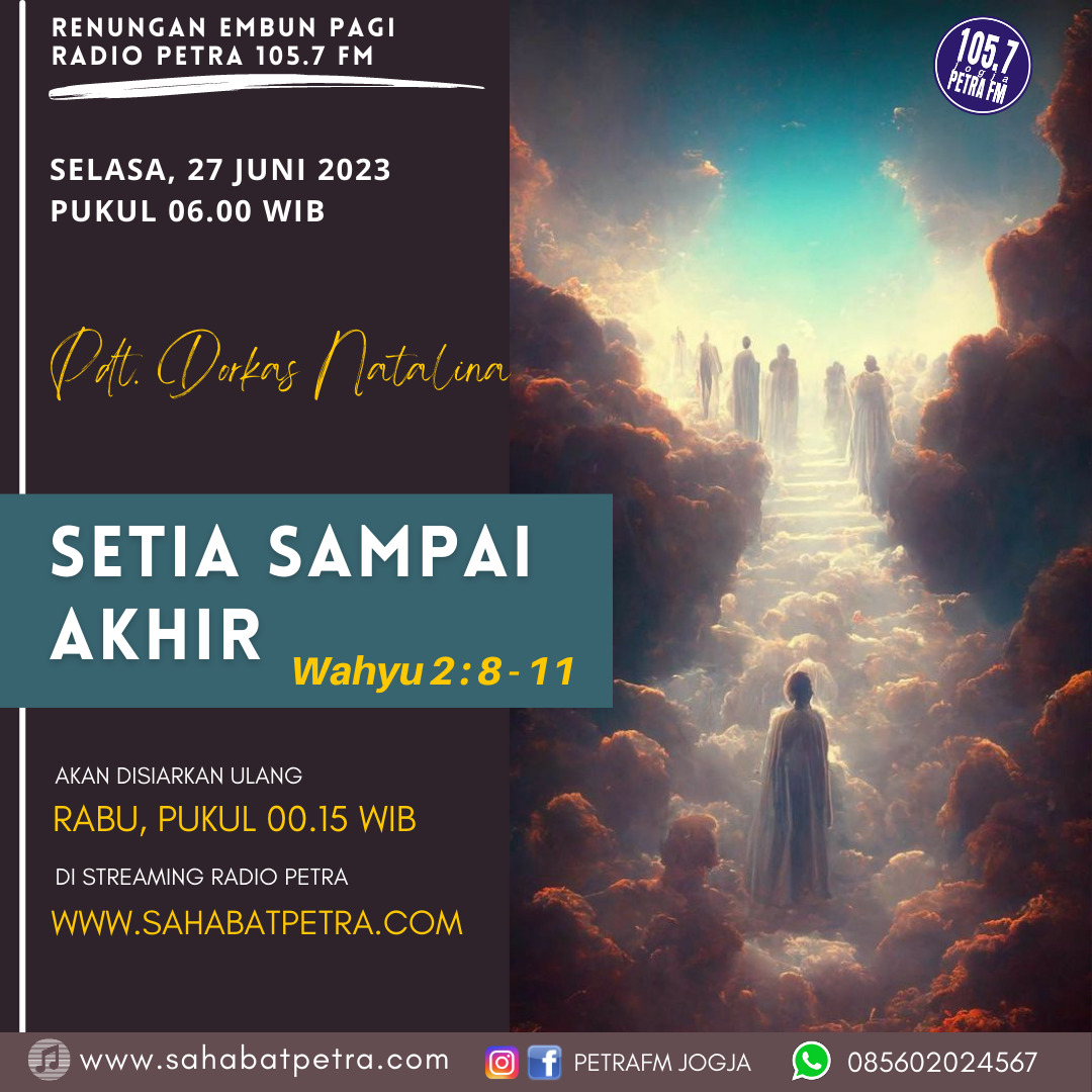 Embun Pagi - 27 JUNI 2023