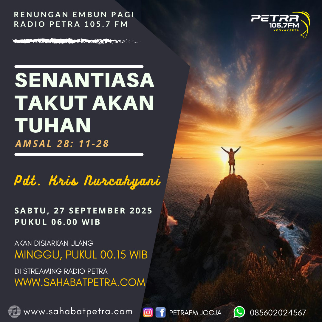 Embun Pagi - 27 SEPTEMBER 2025