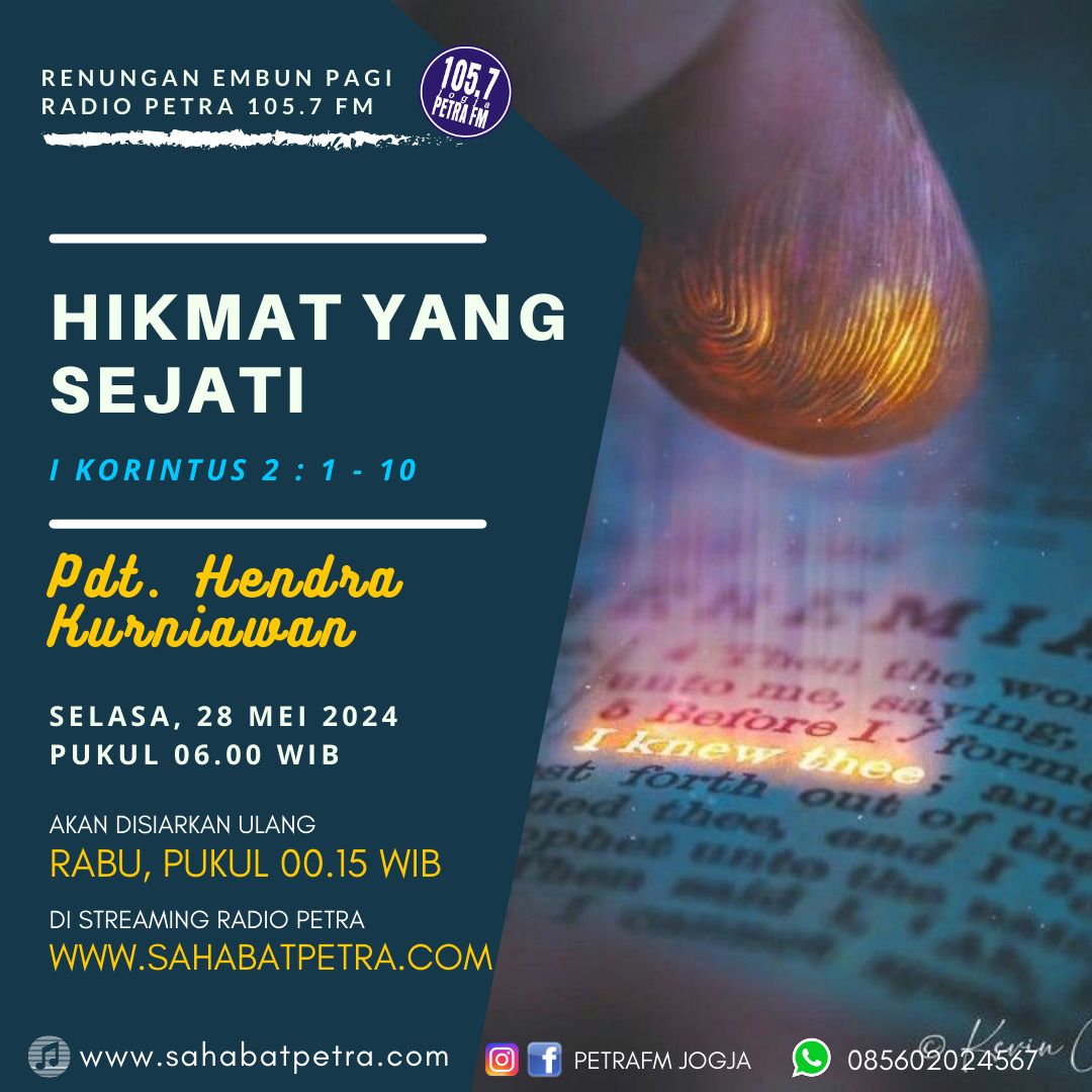 Embun Pagi - 28 MEI 2024