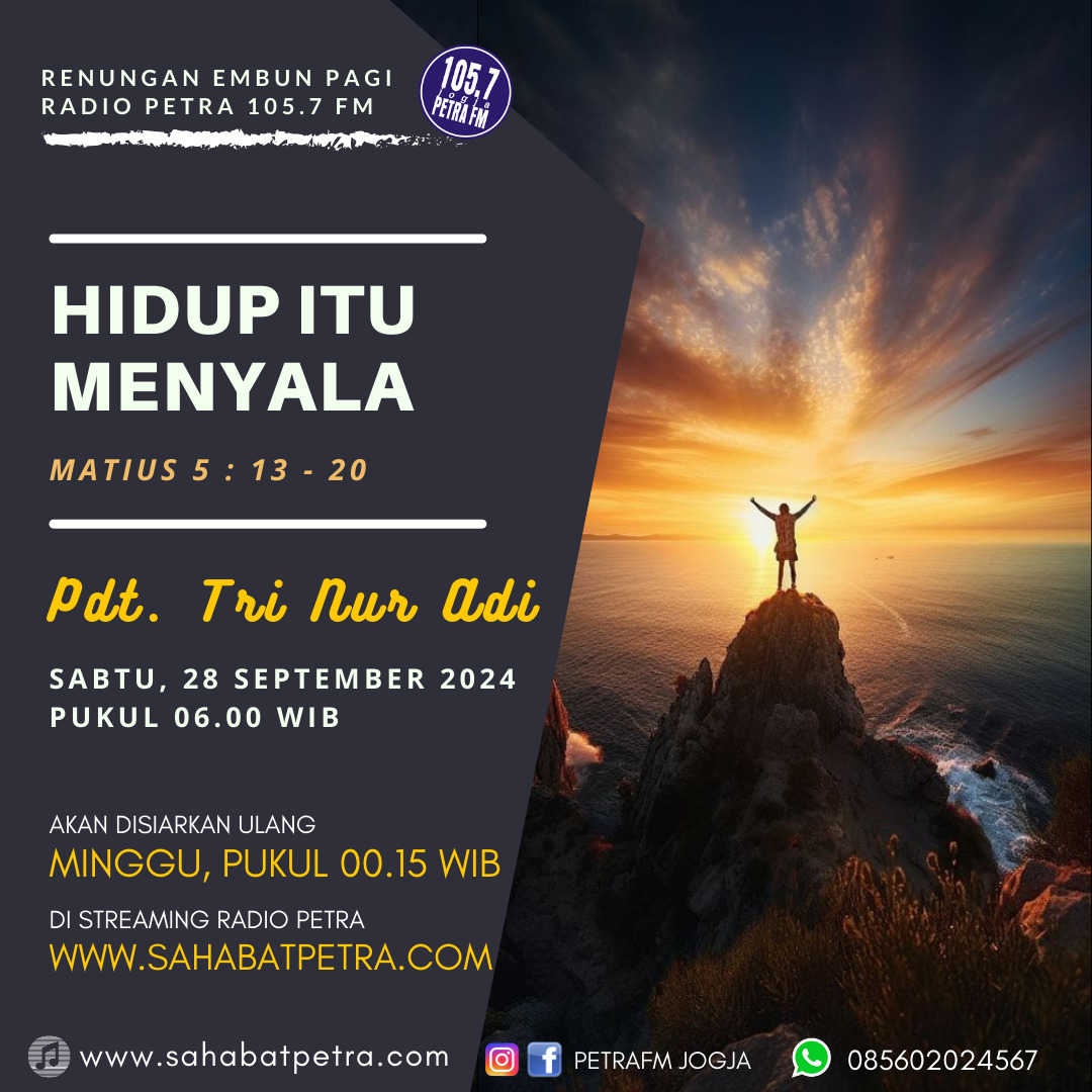 Embun Pagi - 28 SEPTEMBER 2024