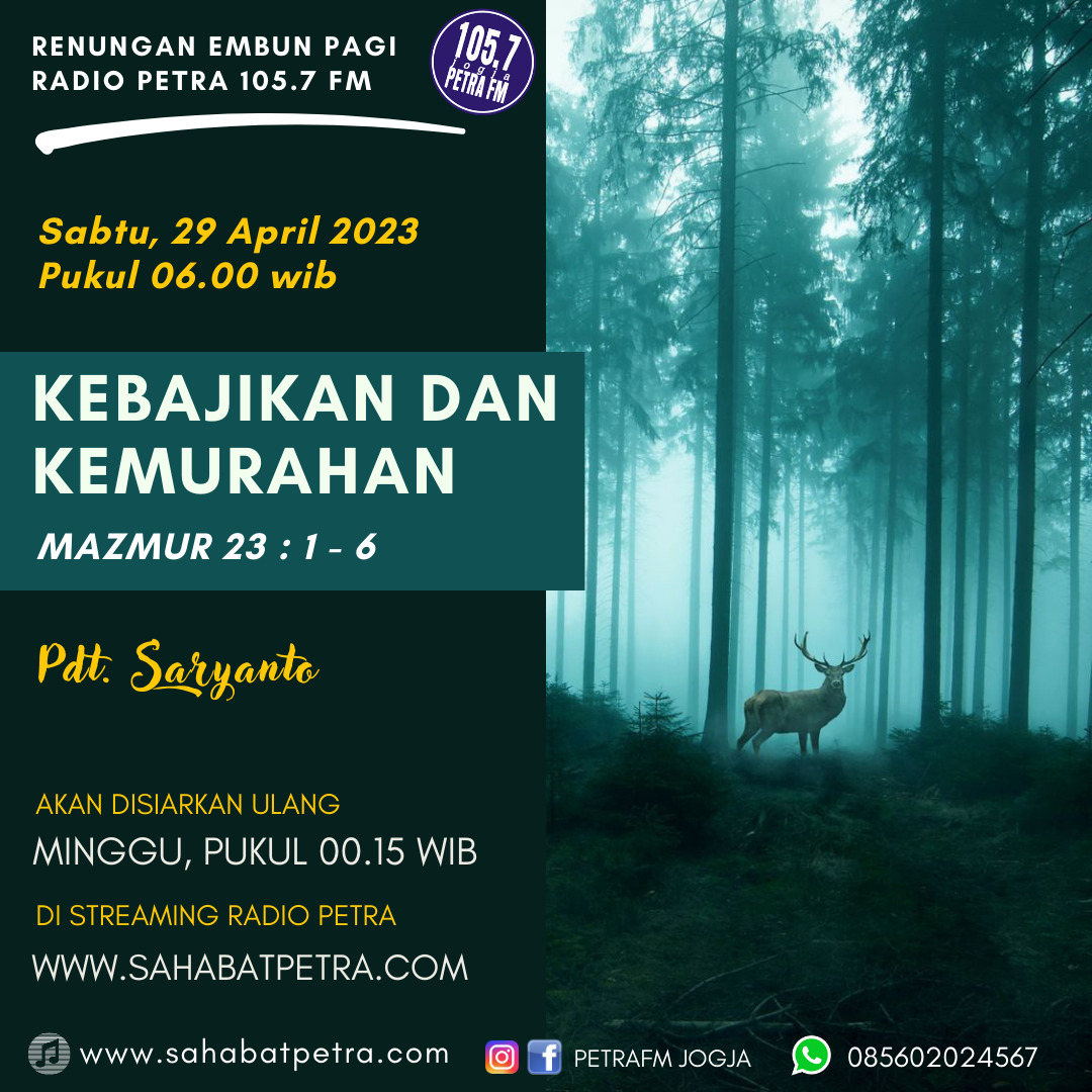 Embun Pagi - 29 APRIL 2023