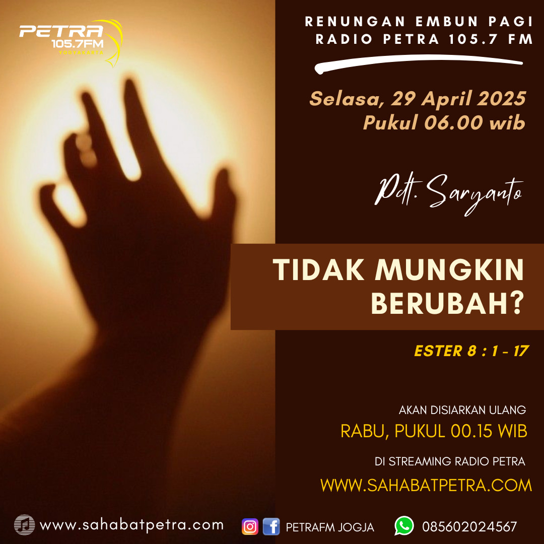 Embun Pagi - 29 APRIL 2025