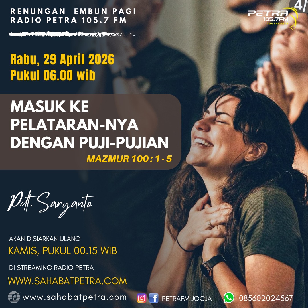 Embun Pagi - 29 APRIL 2026