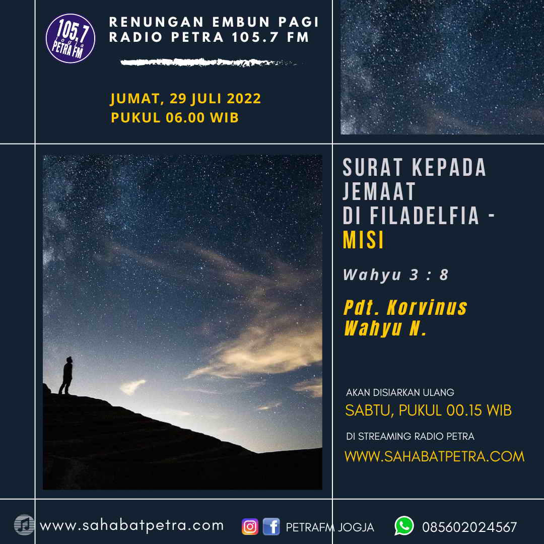 Embun Pagi - 29 JULI 2022