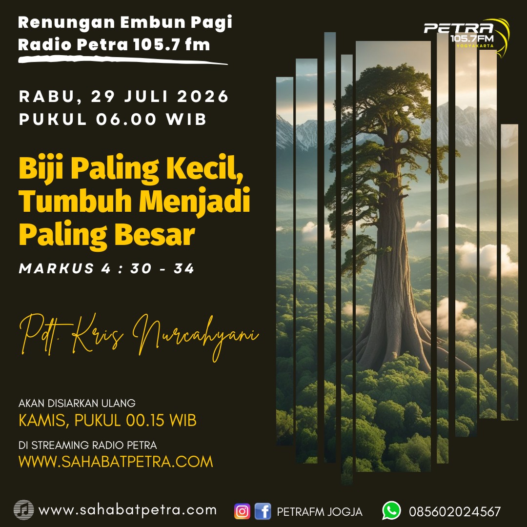 Embun Pagi - 29 JULI 2026