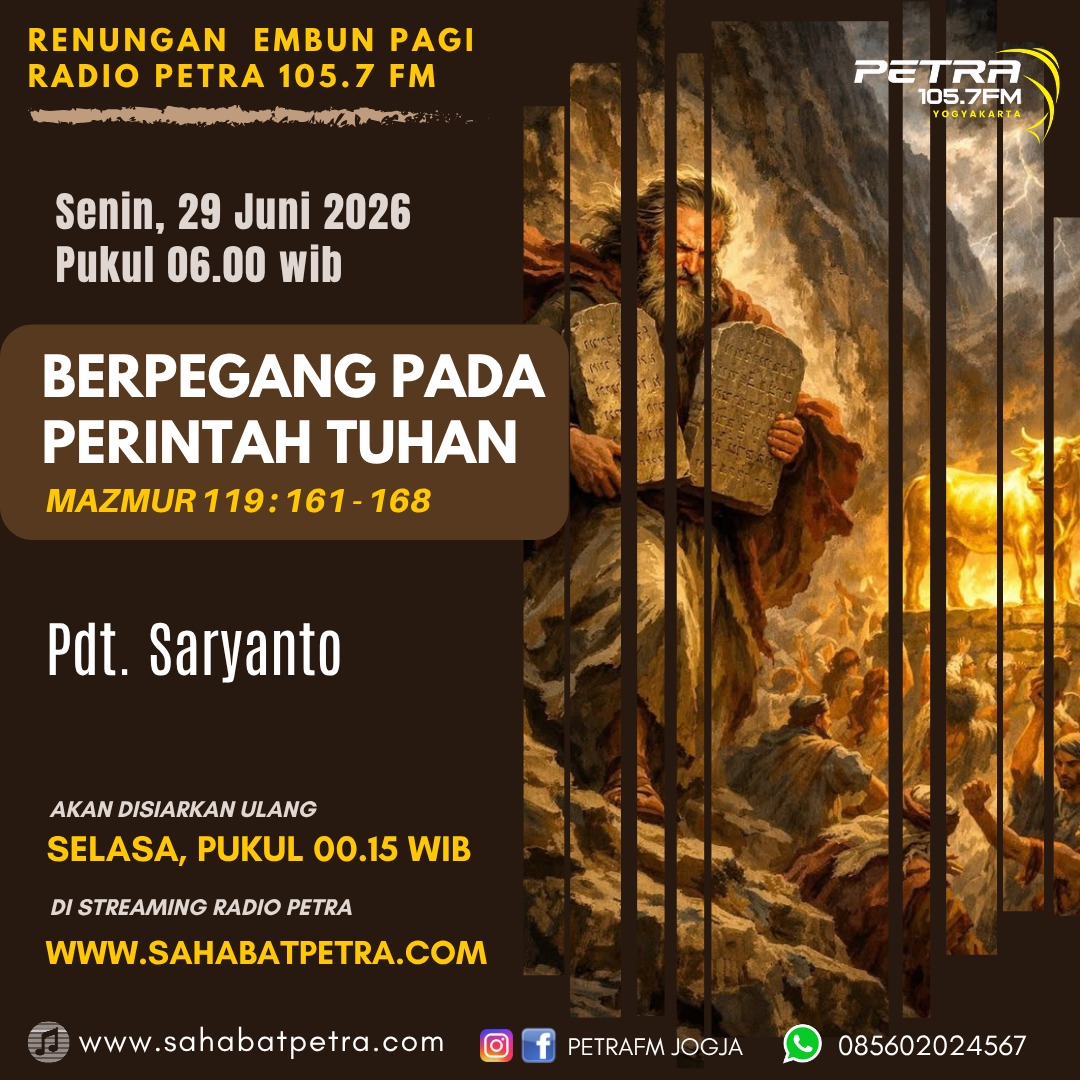 Embun Pagi - 29 JUNI 2026
