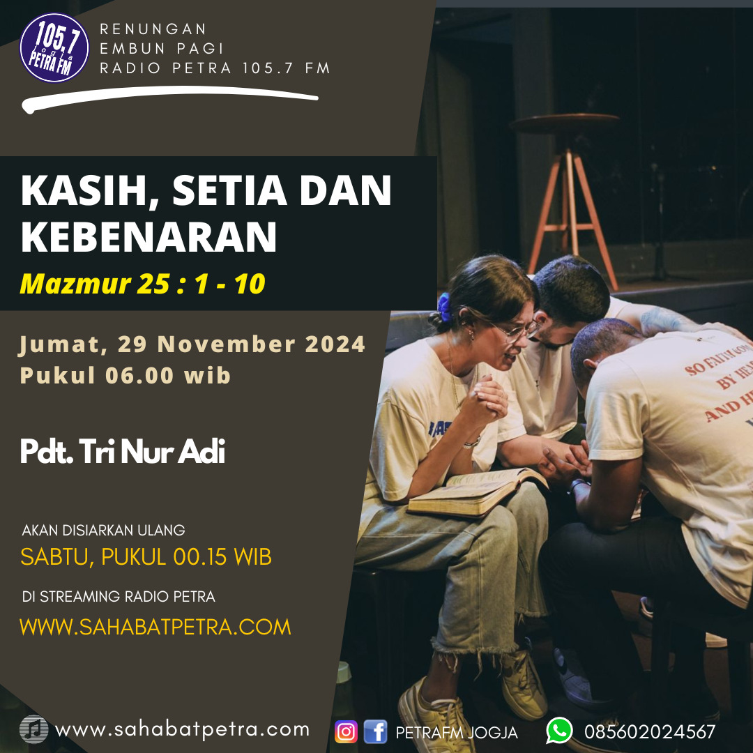 Embun Pagi - 29 NOVEMBER 2024