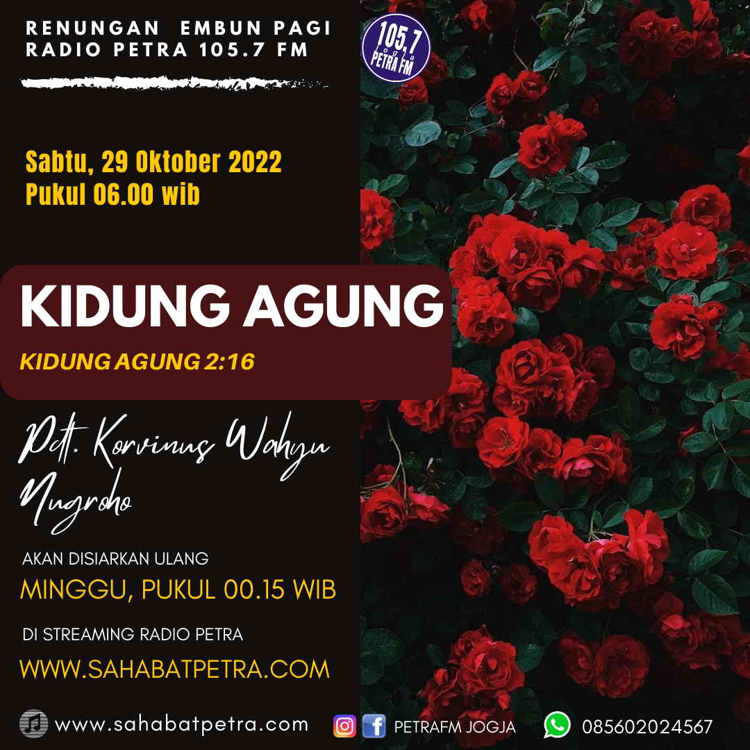 Embun Pagi - 29 OKTOBER 2022