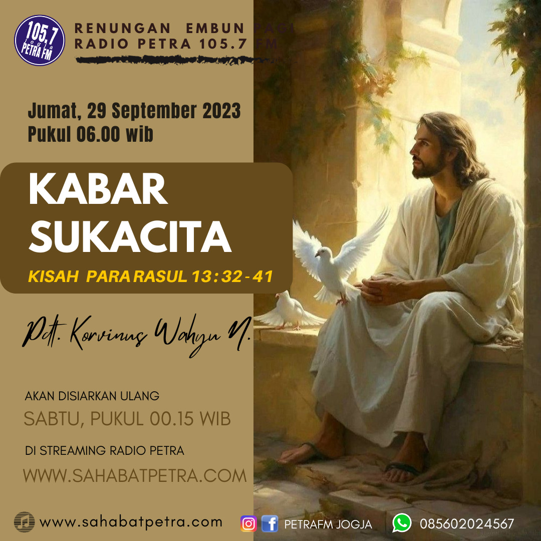 Embun Pagi - 29 SEPTEMBER 2023