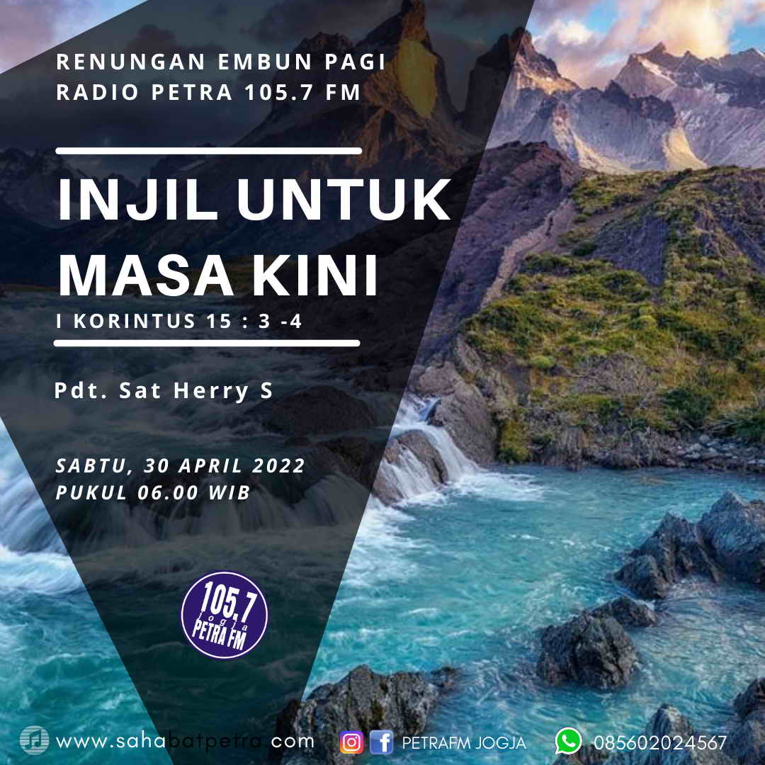Embun Pagi - 30 APRIL 2022